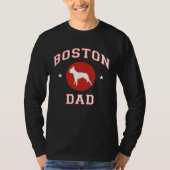 Boston Terrier Dad T-Shirt (Vorderseite)