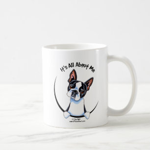 Boston Terrier, das ganz ungefähr ich sein ist Kaffeetasse