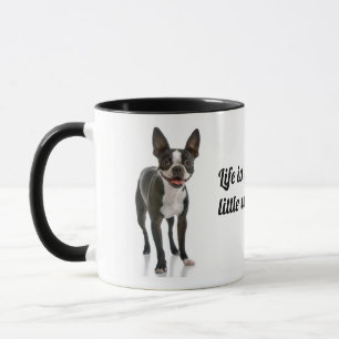 Boston Terrier - Das Leben ist besser Tasse