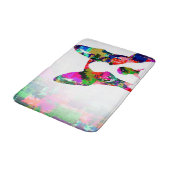 Boston-Terrier des Hund 135 Badematte (Schrägansicht)