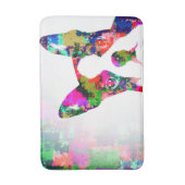 Boston-Terrier des Hund 135 Badematte (Vorderseite Vertikal)