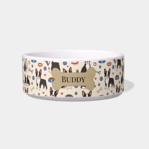 Boston Terrier Design Napf