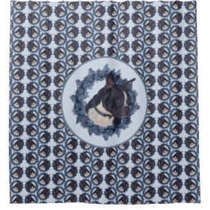 Boston Terrier Dog Animal Duschvorhang