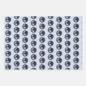 Boston Terrier Dog Animal   Geschenkpapier Set (Vorderseite)