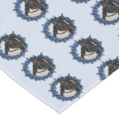 Boston Terrier Dog Animal Kurzer Tischläufer (Ecke)