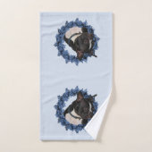 Boston Terrier Dog Badhandtuch Set (Handtuch)
