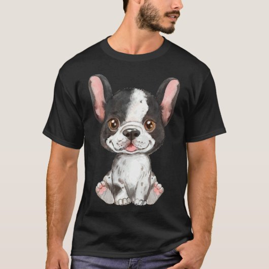 Boston Terrier Dog Case für Samsung Amp Iphon T-Shirt (Vorderseite)