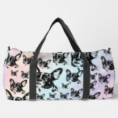 Boston Terrier Dog Design Duffle Bag (Vorderseite)