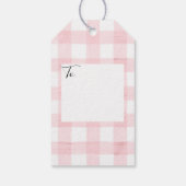 Boston Terrier Dog Holiday Weihnachtsgeschenk Tag Geschenkanhänger (Rückseite)