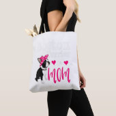 Boston Terrier Dog Mama Eigentümer Niedlich Funny Tasche (Von Nahem)