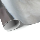 Boston Terrier Dog Niedlich Puppy Portrait, Gesche Geschenkpapier (Rolleneckpunkt)