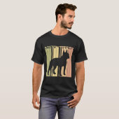 Boston Terrier Dog Owner T-Shirt (Vorne ganz)