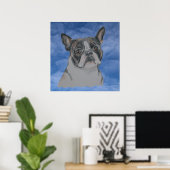 Boston Terrier Dog Poster (Heimbüro)