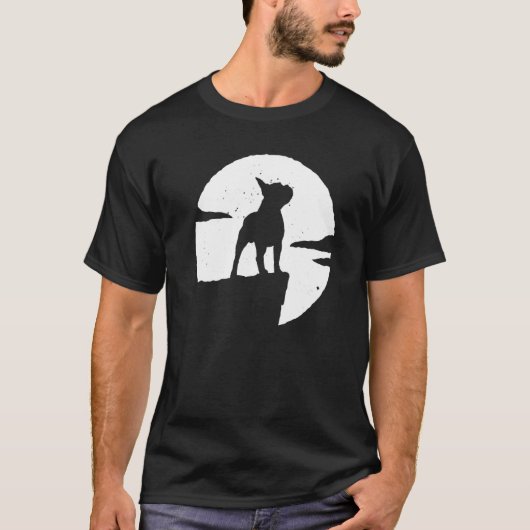 Boston Terrier Dog Retro 22 T-Shirt (Vorderseite)