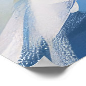 Boston Terrier Dog Riding Motorrad Weihnachten Poster (Ecke)