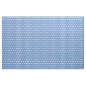 Boston Terrier Dog Silhouette Pet Light Blue Stoff (Yard (91,4 cm))