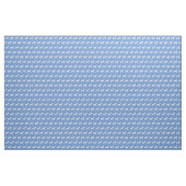 Boston Terrier Dog Silhouette Pet Light Blue Stoff (Yard (91,4 cm))