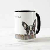 Boston Terrier Dog Tasse (VorderseiteRechts)