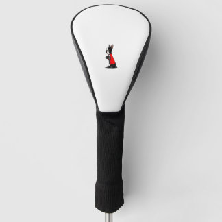 Boston Terrier Dog Tattoo I Liebe Vater Familie Fu Golf Headcover