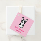 Boston Terrier Dog Valentine's Day Geschenkanhänger (Beispiel)