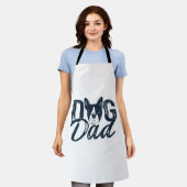 Boston Terrier Dog Vater Schürze (Getragen)