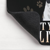 Boston Terrier Dog Wage nicht, es einen Hund zu ne Mousepad (Ecke)