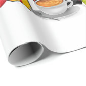 Boston Terrier Dog Weihnachten ist Geschenk Kaffee Geschenkpapier (Rolleneckpunkt)