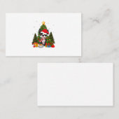 Boston Terrier Dog Weihnachten ist Geschenk Kaffee Visitenkarte (Vorne/Hinten)