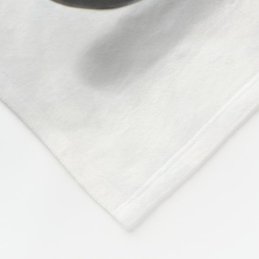 Boston Terrier Dog Weihnachtsmann Fleecedecke (Ecke)