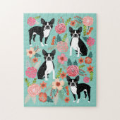 Boston Terrier Dogs Puzzle (Vertikal)