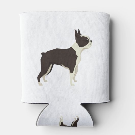 Boston Terrier Dosenkühler (Rückseite)