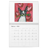 Boston-Terrier durch Kalender Angies 2011 (Feb 2026)