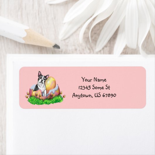 Boston Terrier Easter nb Labels (Insitu)