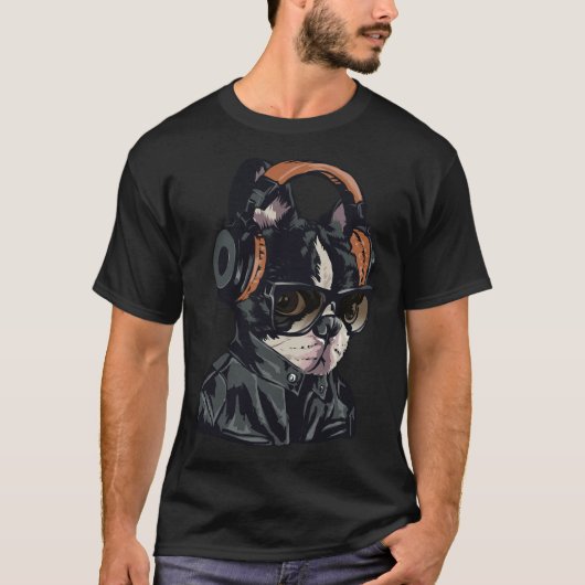 Boston Terrier Essential T-Shirt (Vorderseite)
