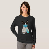 Boston Terrier Face Mask 105 T-Shirt (Vorne ganz)