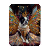 Boston Terrier Fairy Magnet (Vertikal)