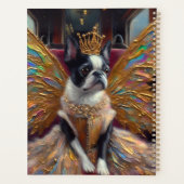 Boston Terrier Fairy Planer (Rückseite)