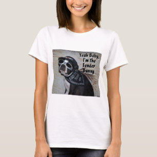 Boston Terrier: Fender-Häschen T-Shirt