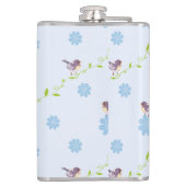 Boston Terrier Flachmann (Rückseite)