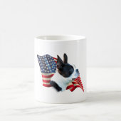 Boston Terrier Flag Kaffeetasse (Mittel)