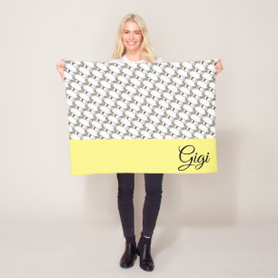 Boston Terrier Fleecedecke