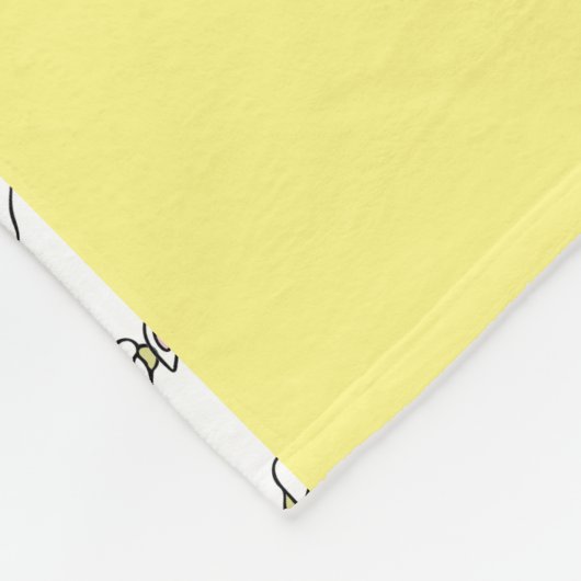 Boston Terrier Fleecedecke (Ecke)