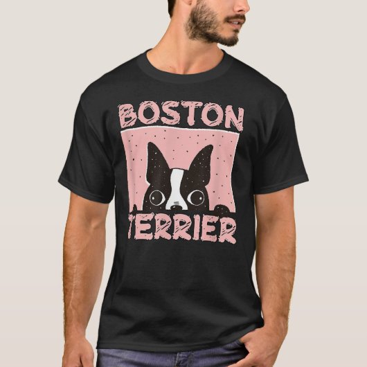 Boston Terrier for Dog T-Shirt (Vorderseite)