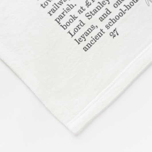 Boston Terrier, Formal Hound und Hat Fleecedecke (Ecke)