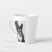Boston Terrier, Formal Hound und Hat Milchtasse (Linke Ecke)