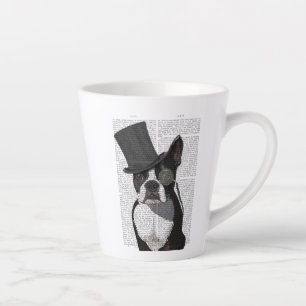 Boston Terrier, Formal Hound und Hat Milchtasse