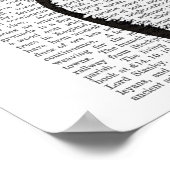 Boston Terrier, Formal Hound und Hat Poster (Ecke)