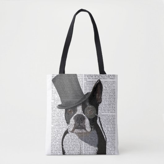 Boston Terrier, Formal Hound und Hat Tasche (Vorderseite)