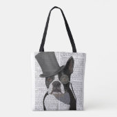 Boston Terrier, Formal Hound und Hat Tasche (Rückseite)