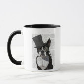 Boston Terrier, Formal Hound und Hat Tasse (Links)